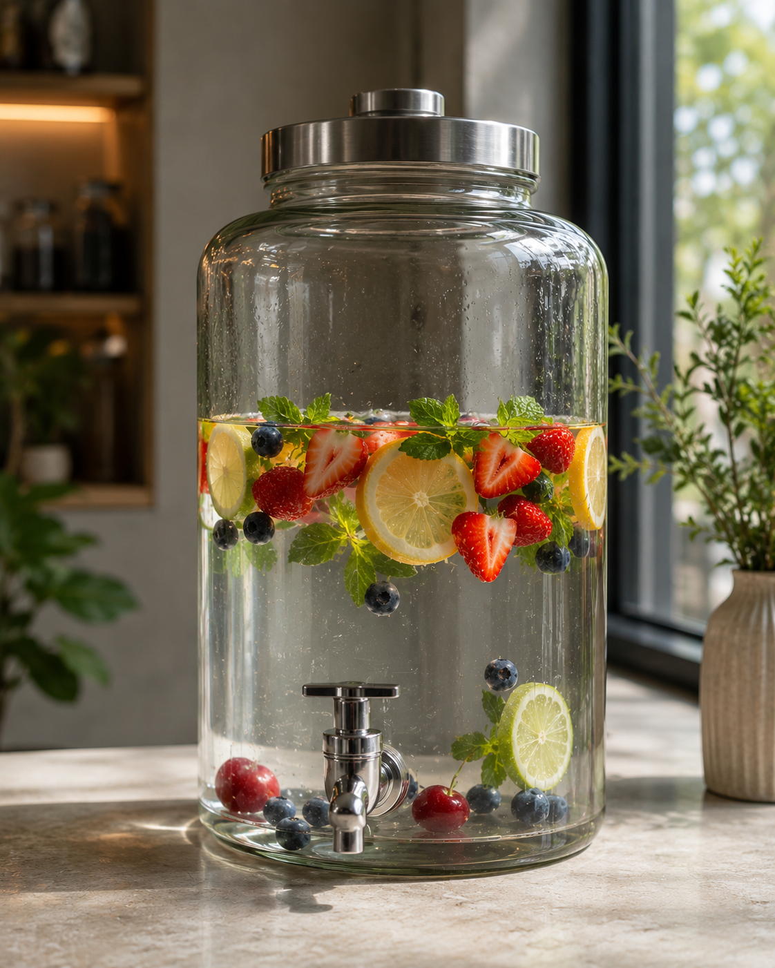 10 ltr infused water Jar