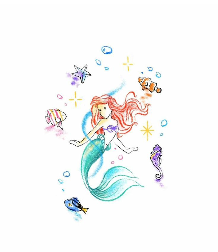 The Mermaid energy tattoo