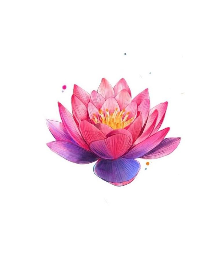 The Blooming Lotus Temporary Tattoo
