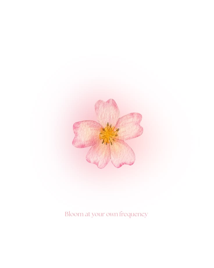 The Blooming Frequency Temporary tattoo