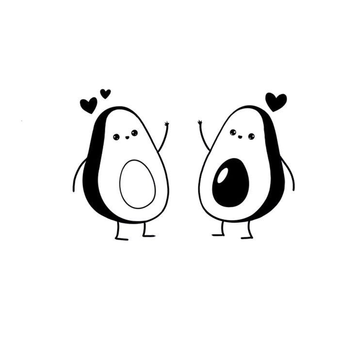 The "Avacado bestie" matching tattoo