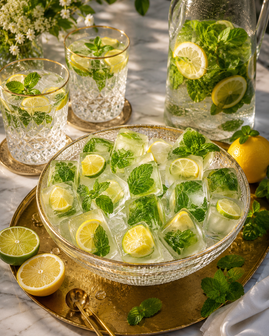 limón y menta
