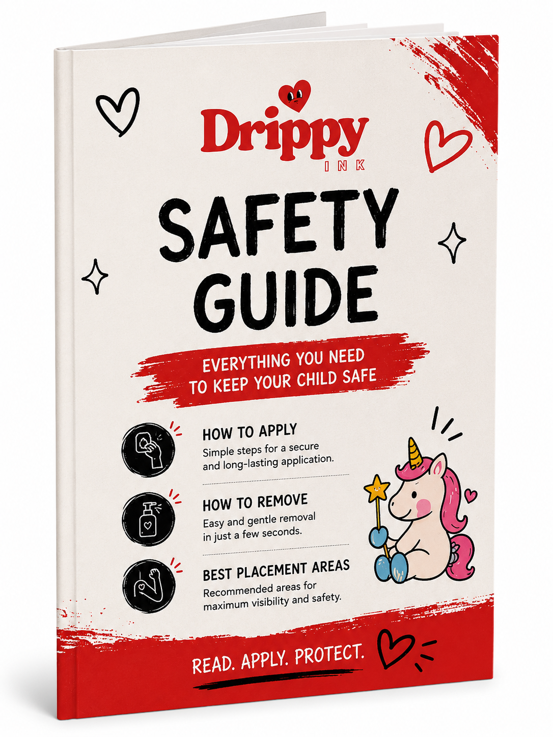 Child safety body stickers Kit