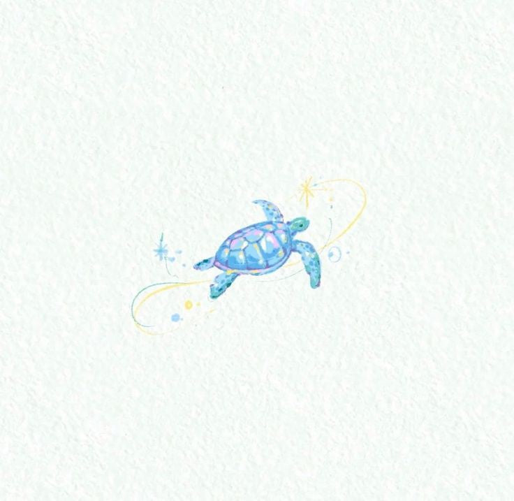 Celestial Shell temporary tattoo