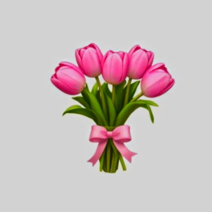 The Pink Bouquet temporary tattoo
