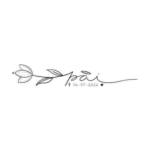 Name Tattoo design 105