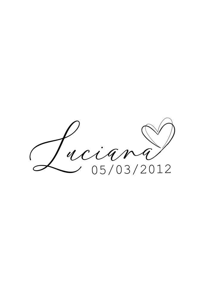 The Name Tattoo Design 110
