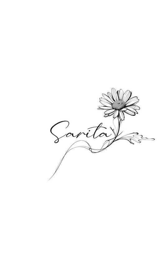 The Name Tattoo Design 109