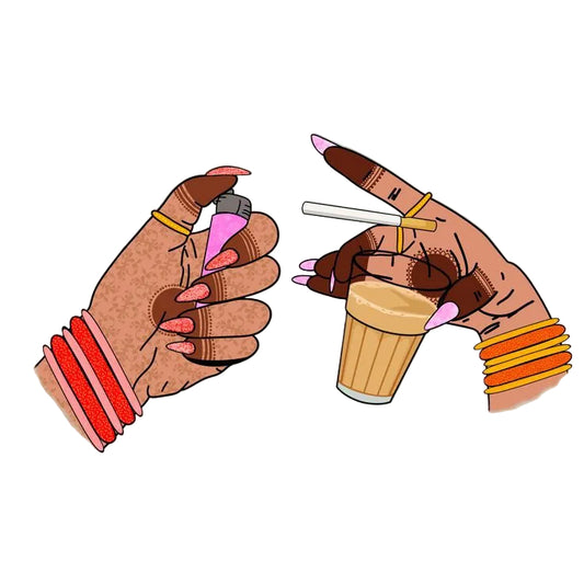The Tea fever baddie tattoo