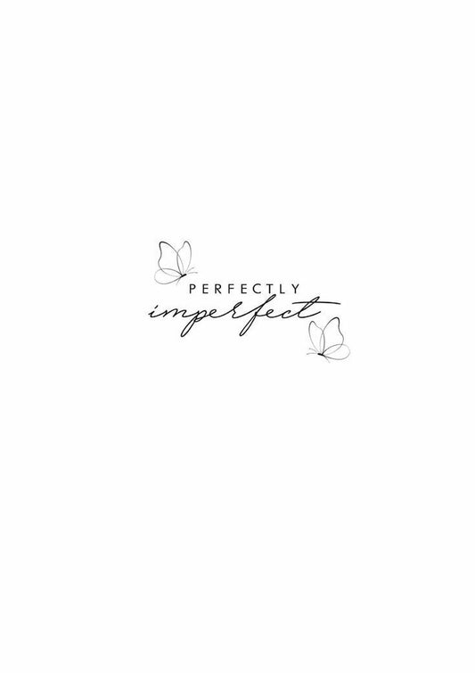 Personalized Quote "the butterfly closure " tattoo